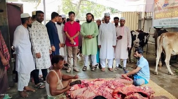 কুরবানীর গোশত উপহার প্রদান ২০২৫